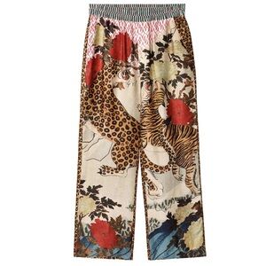 ME369 Bailey straight leg pants in oriental